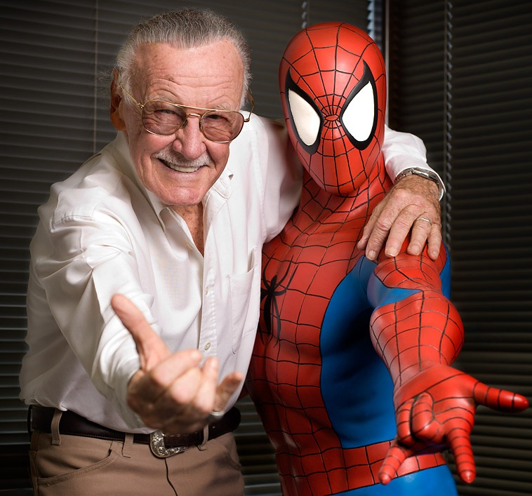 No puedo Calumnia flojo Stan Lee, creador de Marvel Cómics (Spiderman y Hulk). 95 años
