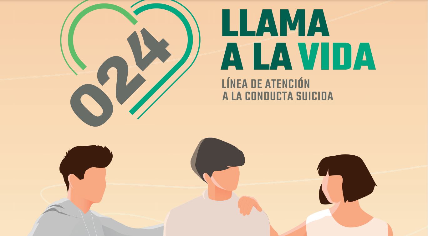 'Llama a la vida', la línea 024 de atención a la conducta suicida