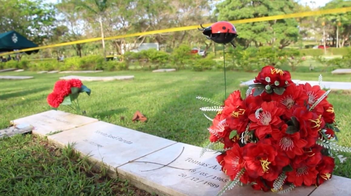 Comienzan en el cementerio ‘Jardín de Paz’ trabajos para identificar restos de víctimas de la invasión de Panamá