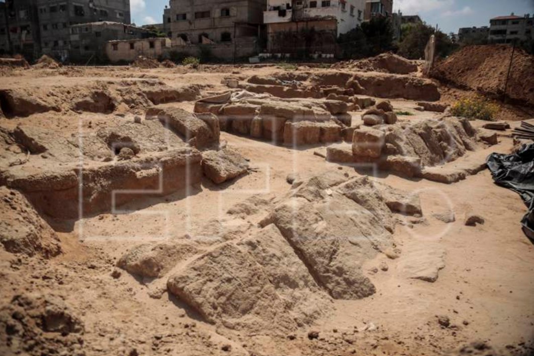 Descubierto un cementerio romano (siglos II a IV) en Gaza (Palestina) con más de 60 tumbas
