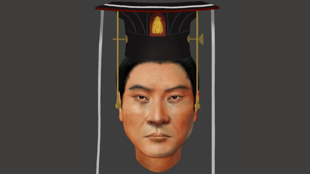 Investigadores chinos recrean la cara del emperador Wu que murió hace casi 1500 años utilizando su ADN