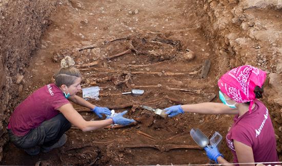La segunda fase de exhumaciones en el cementerio de Castellón finaliza tras hallar restos de 19 represaliados