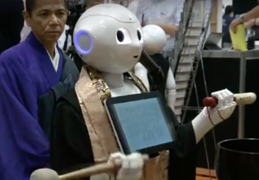 Una funeraria japonesa ya alquila robots para realizar ceremonias que cantan y tocan el tambor