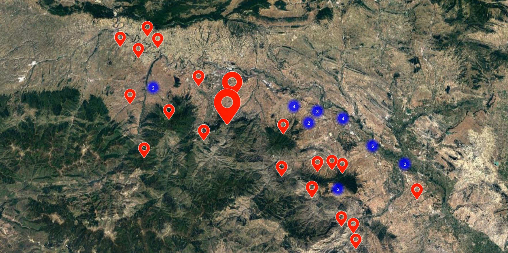 La Rioja hace público un mapa con la geolocalización de las fosas y la información de las personas localizadas