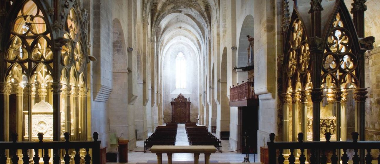 El Monasterio de Santes Creus incluye en su ruta las tumbas de las reinas Blanca de Anjou y Margarita de Prades