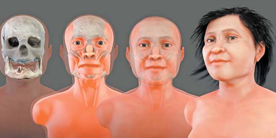 Técnicas forenses logran reconstruir digitalmente el rostro de la ‘Mujer de Naharón', fallecida hace 13.600 años