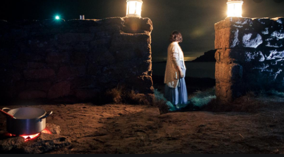 El teatro de la ‘Noite dos Naufraxios’, un año más en el cementerio de los ingleses de Camariñas (A Coruña)