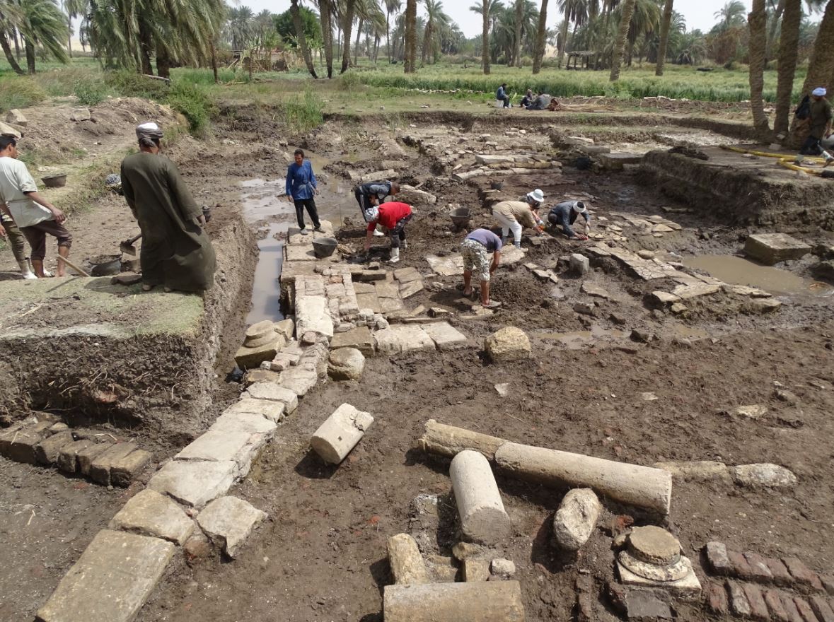 El Museo Egipcio de Barcelona colabora en el descubrimiento de un templo del faraón Ptolomeo I