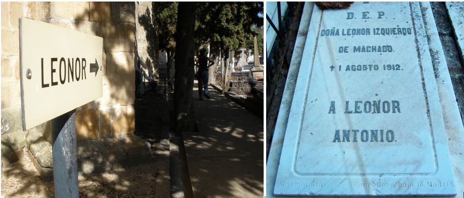 Soria instala en el cementerio de El Espino planos para localizar la tumba de Leonor y otros treinta ilustres